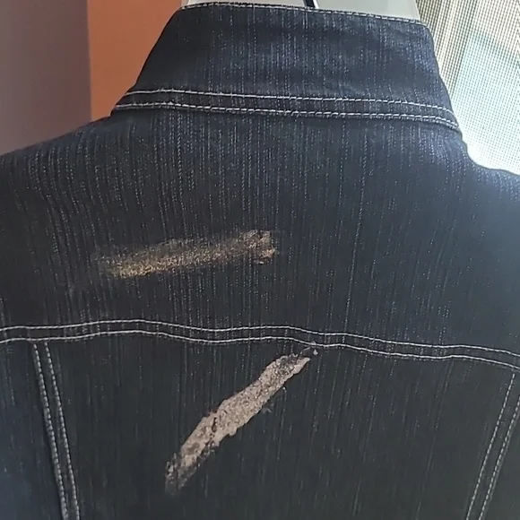 Vintage Denim Studded Jacket - Picture 6 of 16